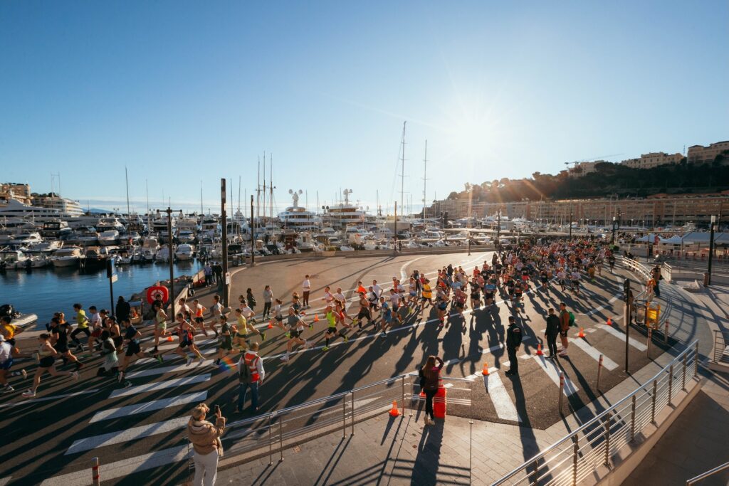 Record d'Europa femminile nella Monaco Run du 5 km. registrato da Diane Van Es