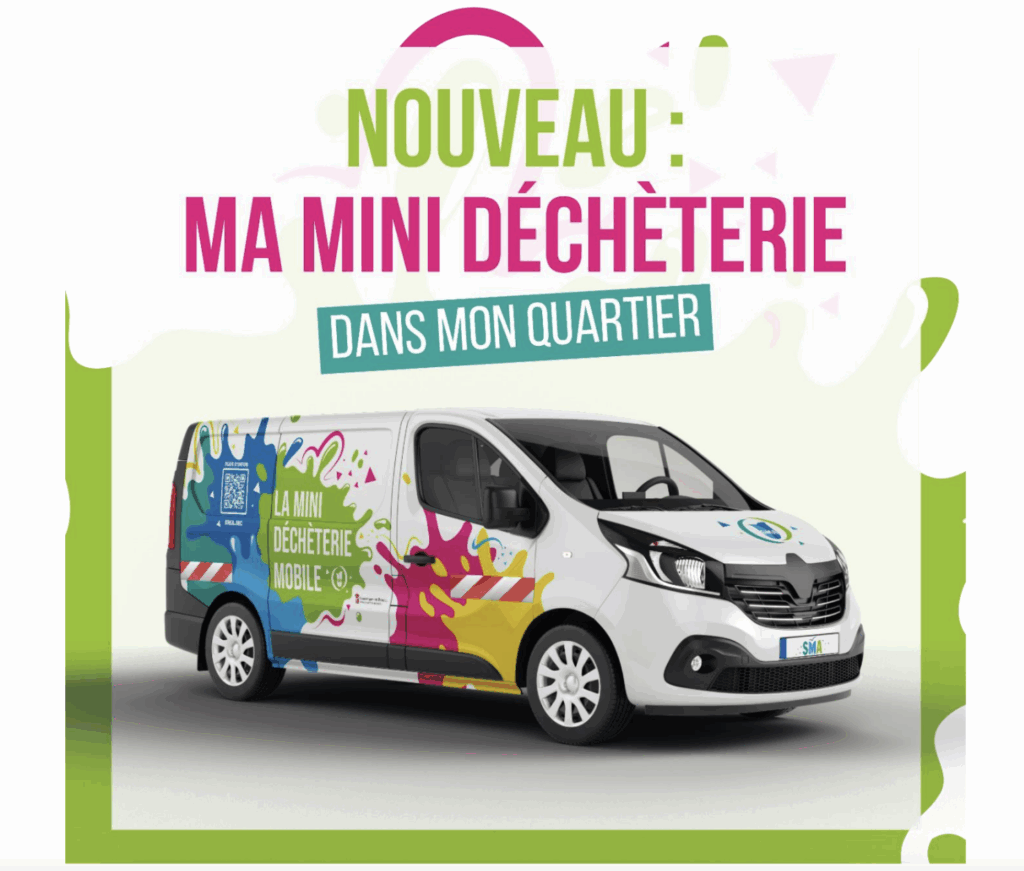Monaco più verde con la Mini Déchèterie mobile per  i quartieri