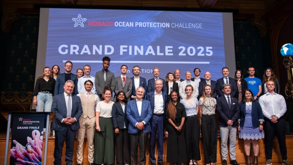 Il Museo Oceanografico ha premiato i vincitori del concorso internazionale dedicato agli oceani, "Monaco Ocean Protection Challenge"