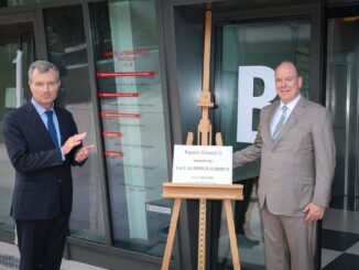 S.A.S. il Principe Alberto II, accompagnato dal Ministro di Stato Christophe Mirmand, ha presieduto l’inaugurazione ufficiale dell’Espace Honoré II, un nuovo edificio amministrativo