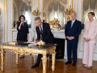 Christophe Mirmand ha giurato come Ministro di Stato del Principato di Monaco davanti al Principe Alberto II