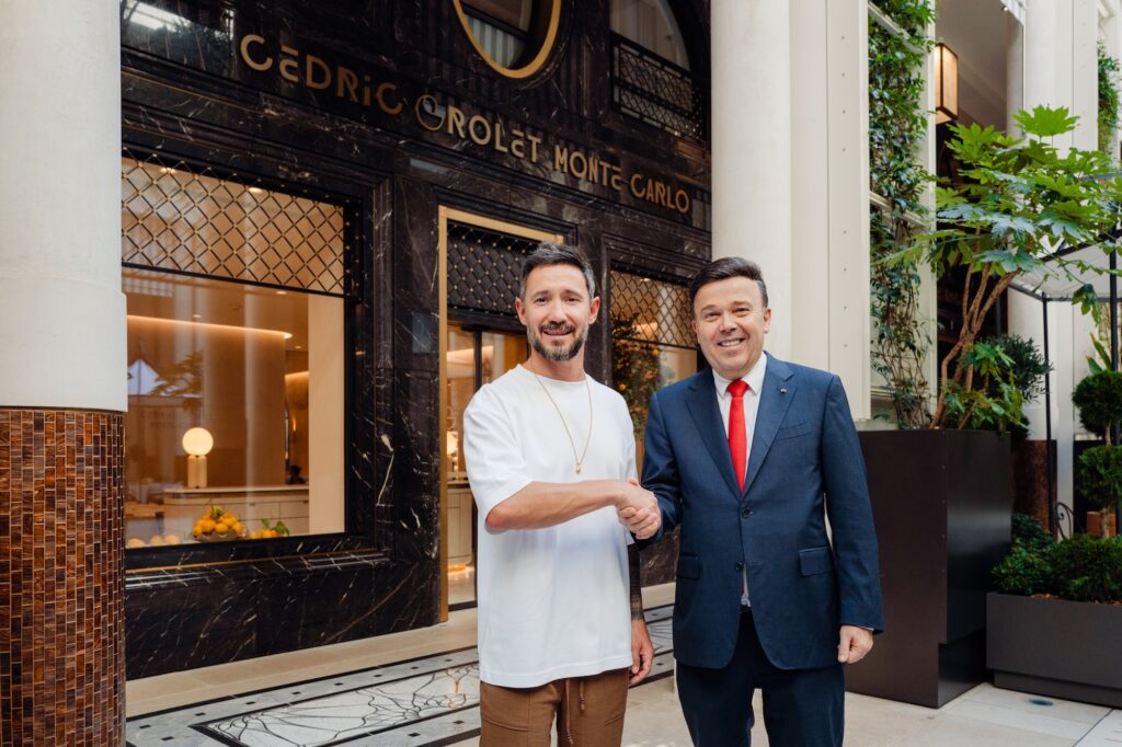 Il pasticcere Cedric Groelet diventa anche Chef Pasticcere Esecutivo dell'hotel de Paris Monte-Carlo.