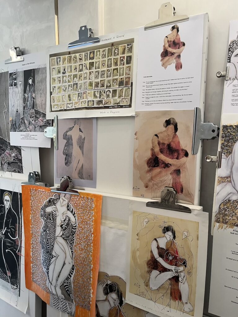 Le donne omaggio a Rodin