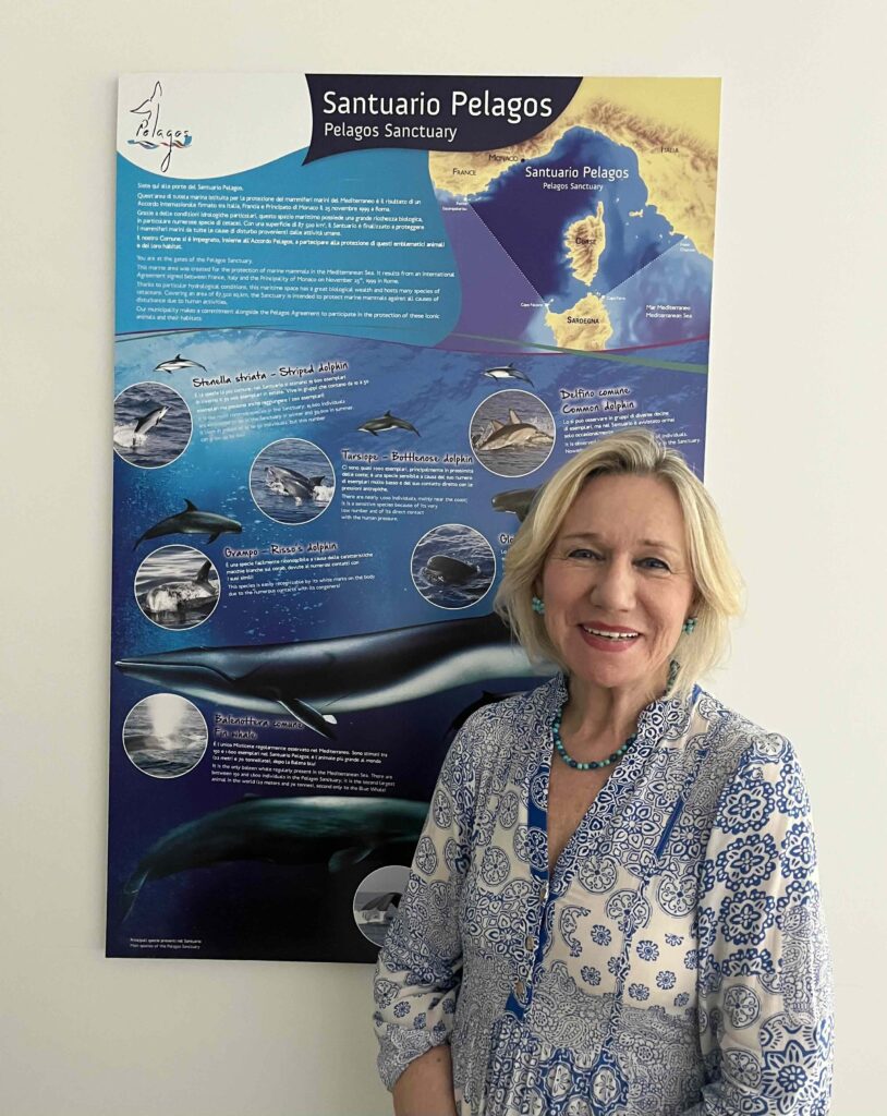 Il nuovo Segretario Generale del Santuario Pelagos, dottoressa Maria Betti, racconta le sfide e i progetti per la protezione dei mammiferi marini e della biodiversità del Mediterraneo.