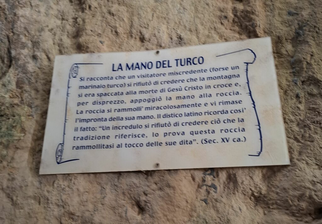 La mano del Turco a Gaeta