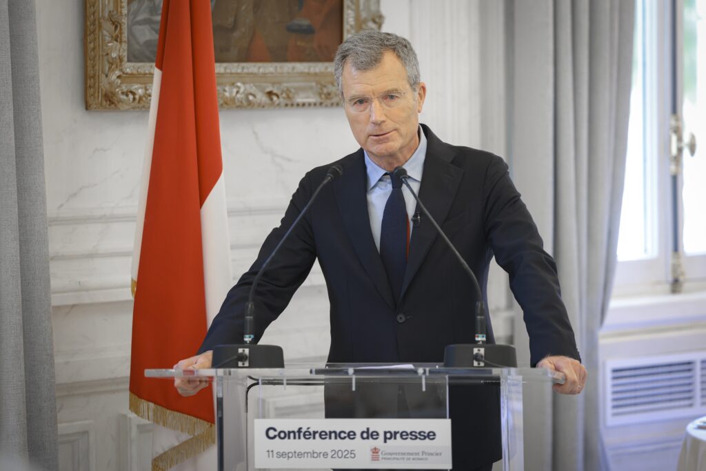 Il Ministro di Stato di Monaco Christophe Mirmand ha incontrato la stampa elencando le spiegando del suo mandato