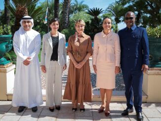 Il Ministro delle Relazioni Esterne e della Cooperazione, Isabelle Berro-Amadeï, ha accolto quattro nuovi ambasciatori accreditati nel Principato di Monaco del Sudafrica, Bulgaria, Costa Rica ed Emirati Arabi Uniti