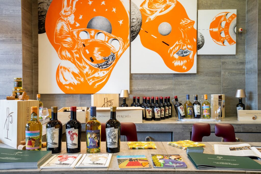 Le domaine des Perchés alla Kamil Art Gallery di Monaco per presentare i suoi vini
