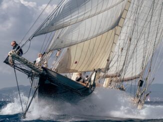 150 tra motoscafi e vele d'epoca, sono presenti al 17° Monaco Classic Week allo Yacht Club di Monaco