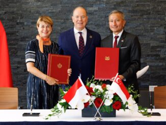 Il Principato di Monaco e la Repubblica di Singapore hanno ufficialmente instaurato relazioni diplomatiche alla presenza di S.A.S. il Principe Alberto II