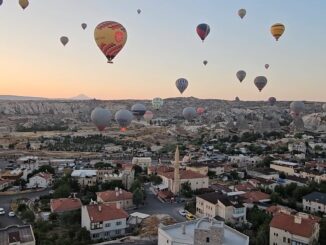 Maurizio Di Maggio ci porta in volo a Goreme in Cappadocia (Turchia), per un volo in mongolfiera.