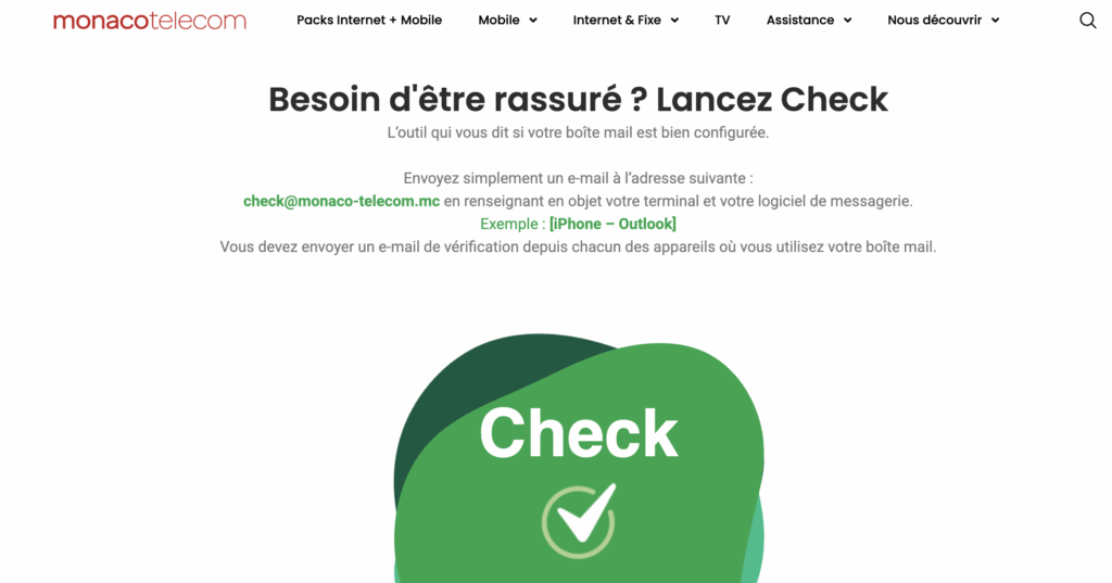 Email Monaco Telecom: verifica entro il 15 settembre obbligatoria