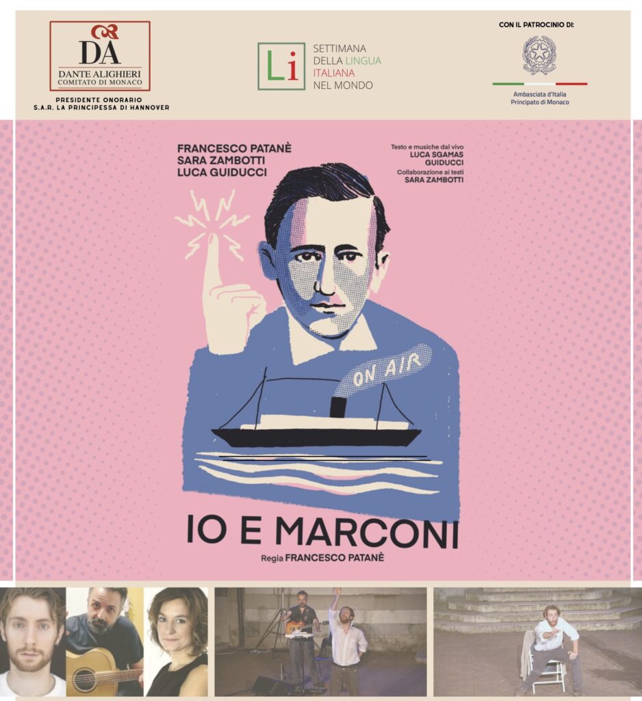 Dante Alighieri Monaco: "Io e Marconi" celebra i 100 anni della Radio