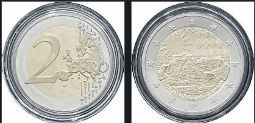Monaco: una moneta da 2€ Marquisat des Baux