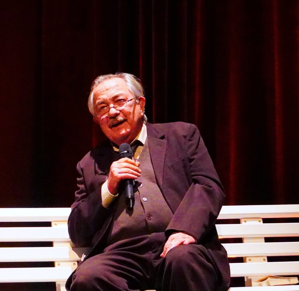 Remo Girone alla sua ultima apparizione pubblica a Monaco alla proiezione de "Il diritto alla felicità"