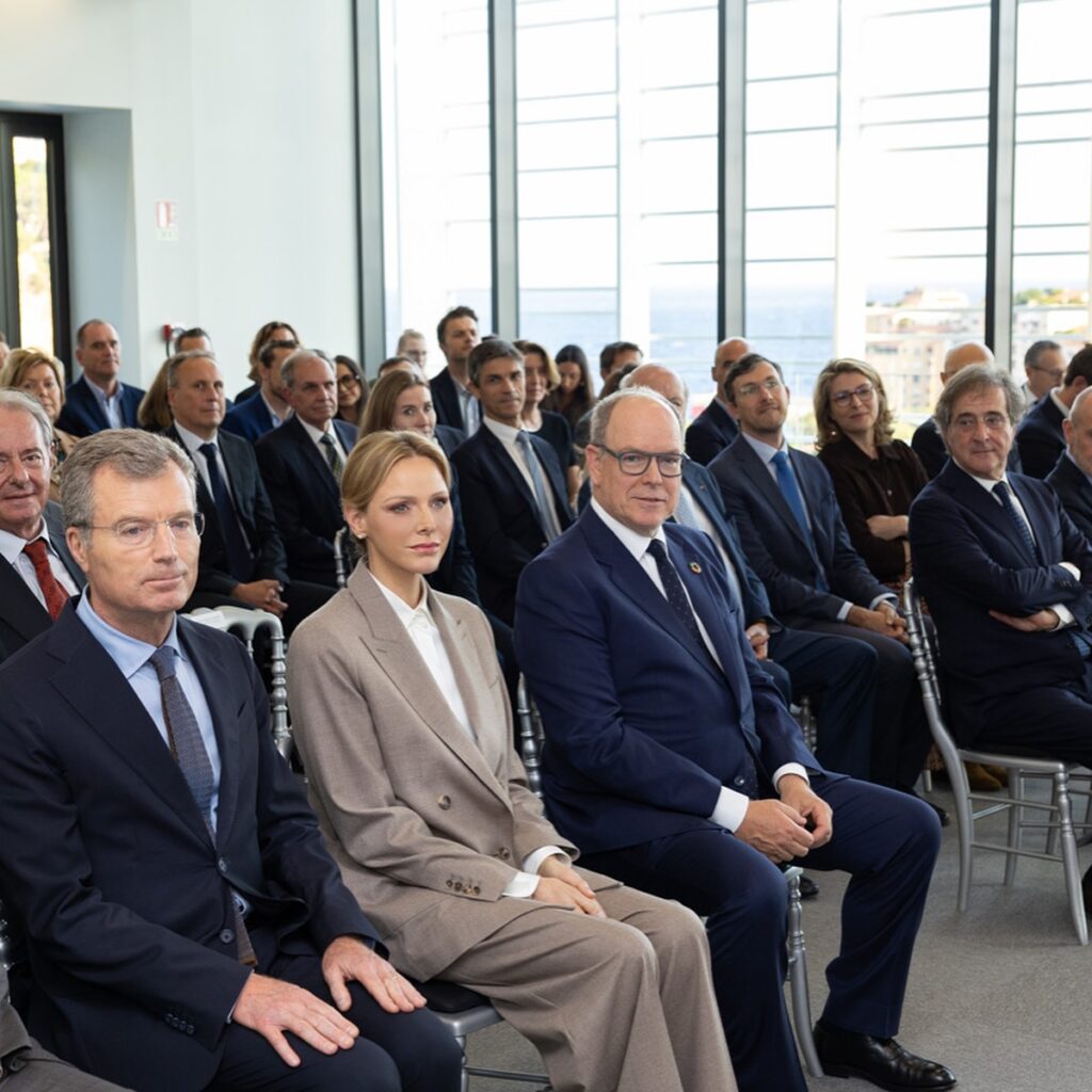 I Principi di Monaco inaugurano la sede della SMEG rinnovata