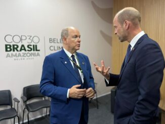 S.A.S. il Principe Alberto II di Monaco è in Brasile dove partecipa alla COP30, ed ha lanciato un appello per la scienza e il clima. Nell'occasione ha incontrato anche il Principe William del Galles.