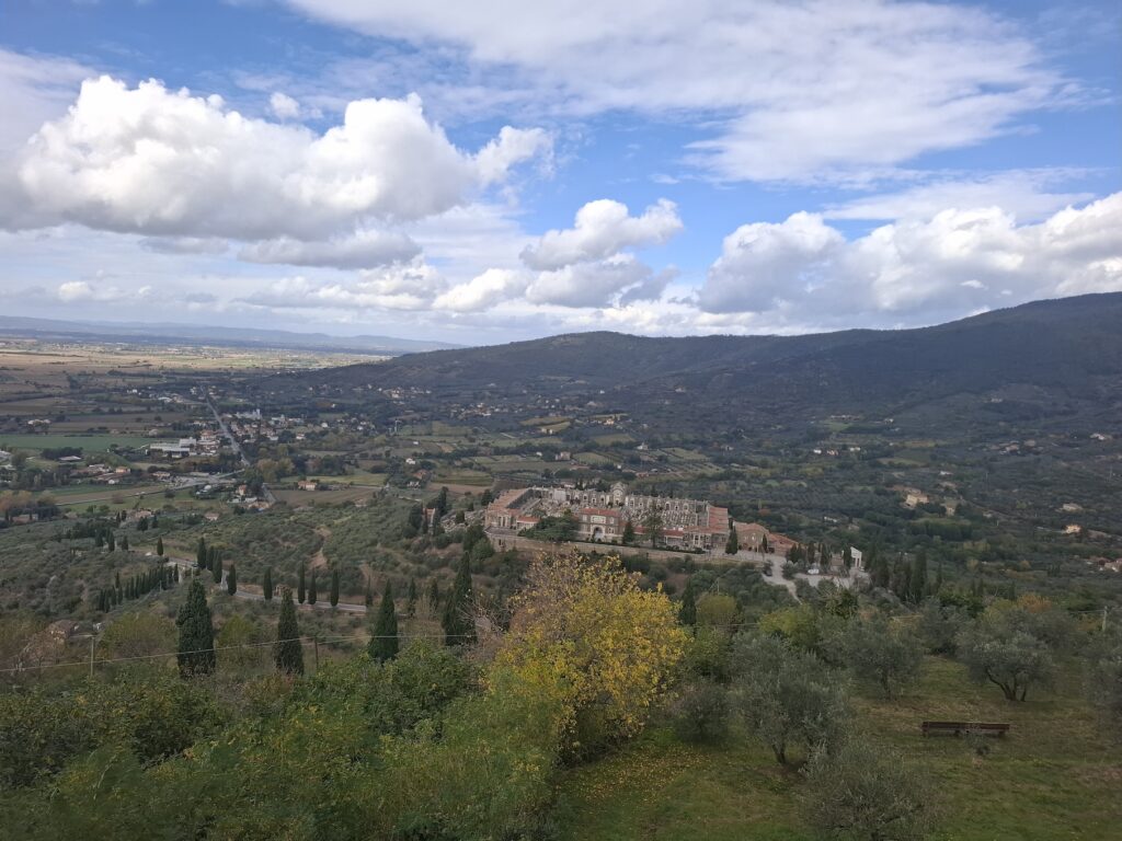 Panorama di Cortona