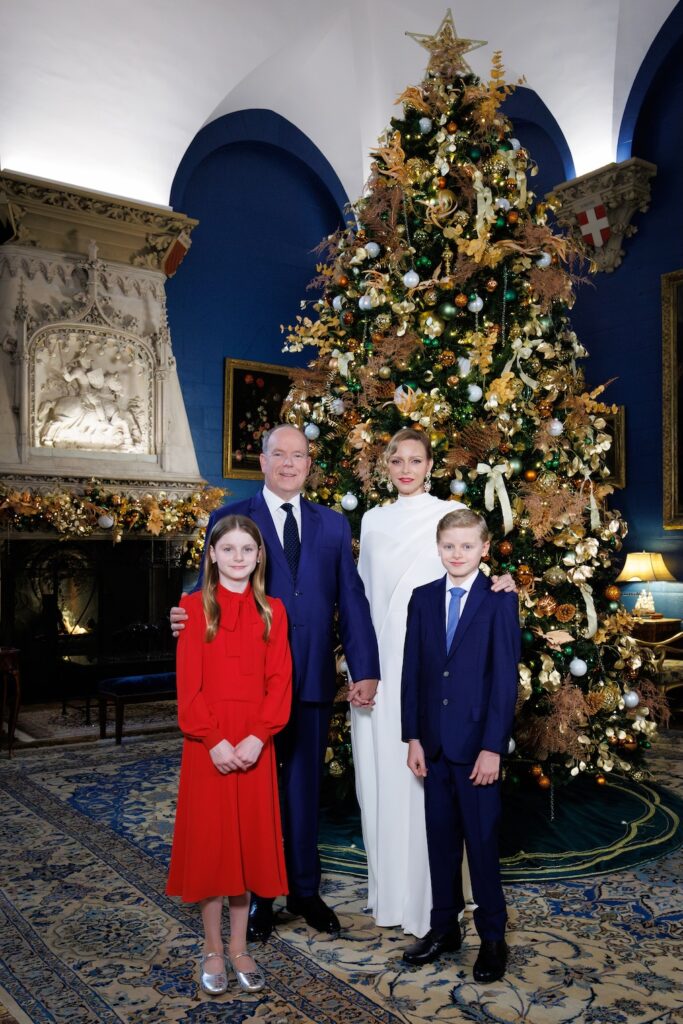 I Principi di Monaco rivolgono gli auguri di Buon Anno alla popolazione 