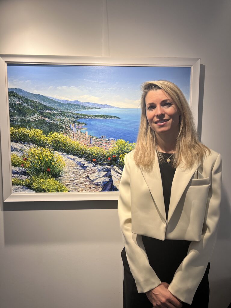 Delphine Lanzara in mostra con "Impressions de Monaco"