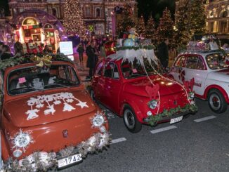 Venerdì 19 dicembre torna la Parata di Natale del Club Fiat 500 a Monte-Carlo
