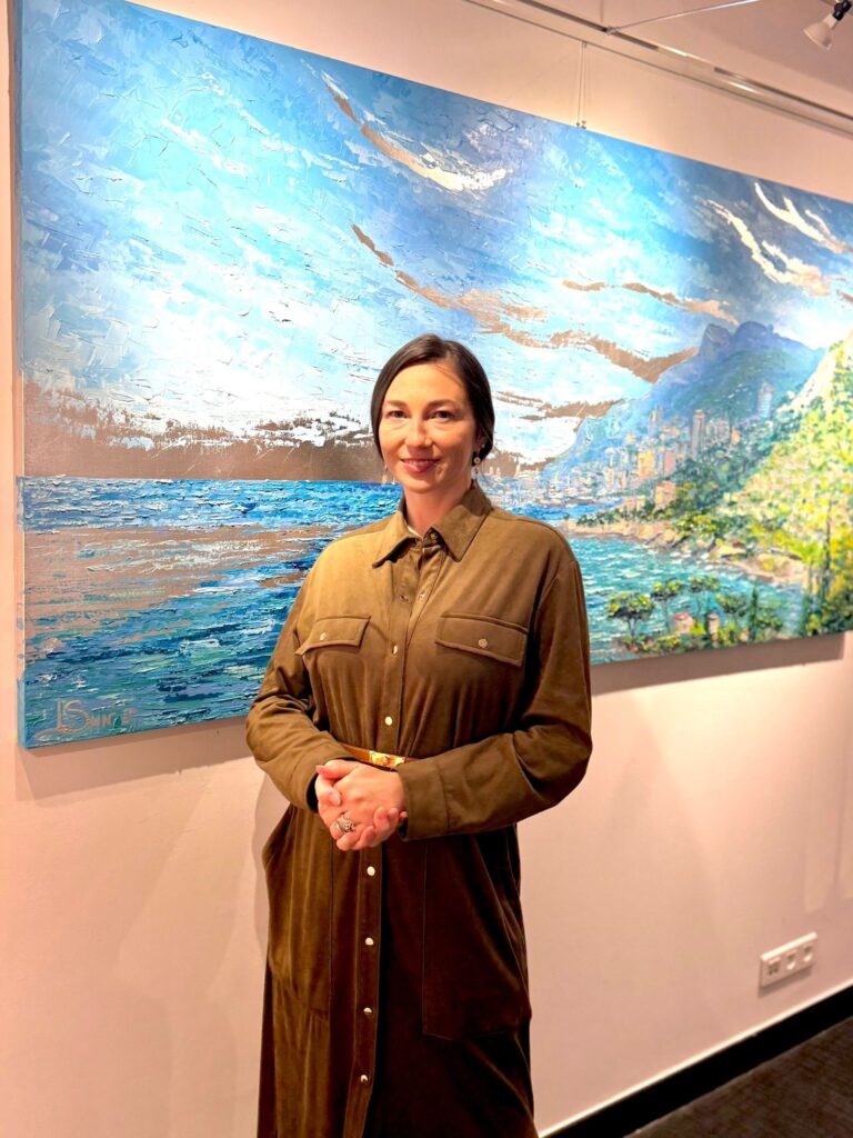 Liudmila Sun in mostra con "Impressions de Monaco"