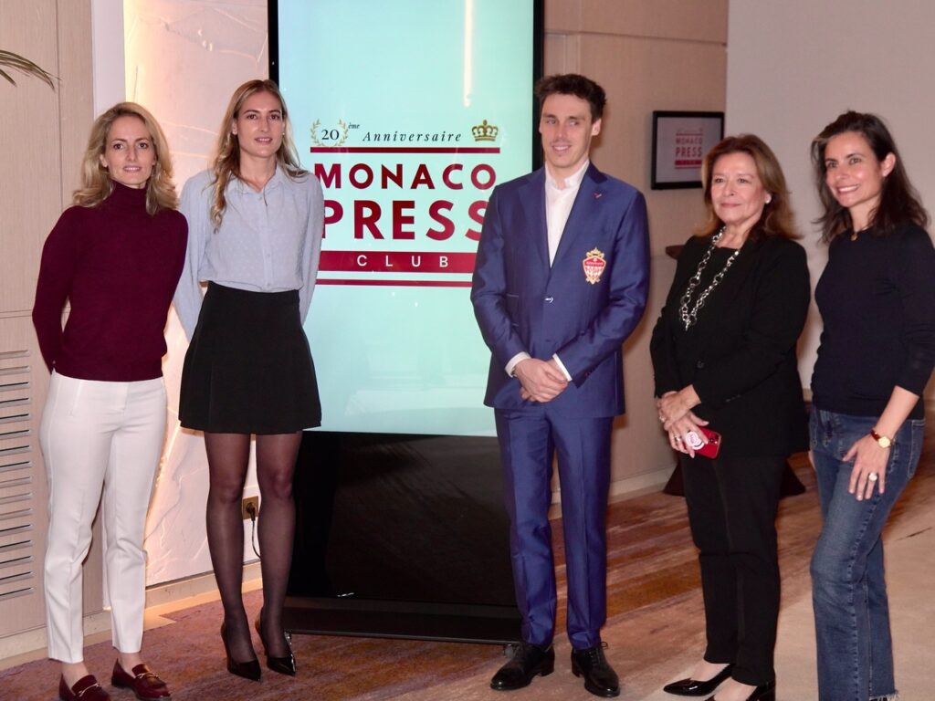 Louis Ducruet al Monaco press club