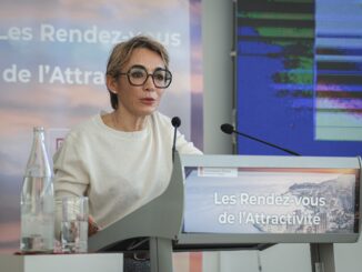 Ludmilla Raconnat Le Goff, Delegata incaricata dell’Attrattività ha presentato gli esiti del 1° Rendez-Vous dell'Attrattività