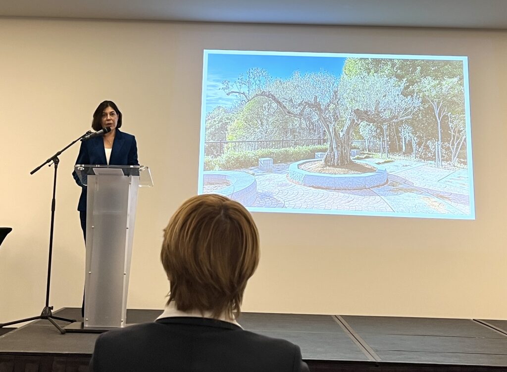 Mireille Martini Commissario Generale di Monaco Expo, ha riunito la stampa e i partner non solo per fare un punto sull'Expo Universale di Osaka ma per confermare la partecipazione di Monaco all'Expo di Ryhad nel 2030 ma prima, nel 2027 quella all'Esposizione di Belgrado.