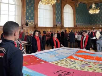 La Principessa Stephanie alla Giornata contro l'AIDS