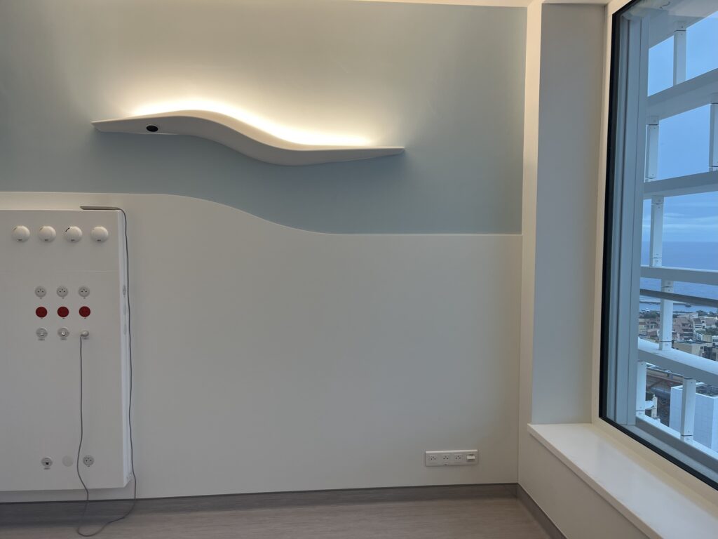 Modernissime camere al new CHPG di Monaco