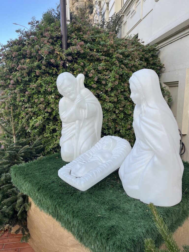 Chemin des Crèches partenza dalla Rampa Maggiore a Monaco