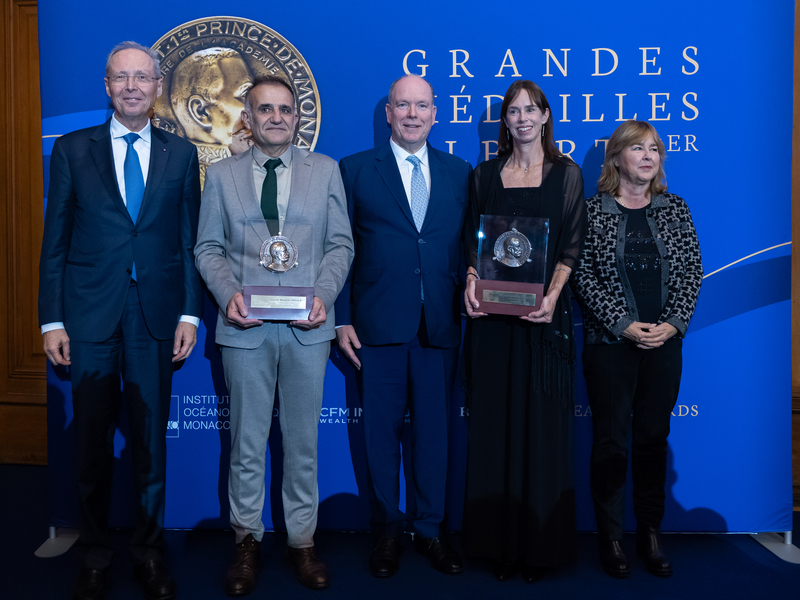 Conferite le Grandi Medaglie Albert Ier dell'Istituto Oceanografico di Parigi