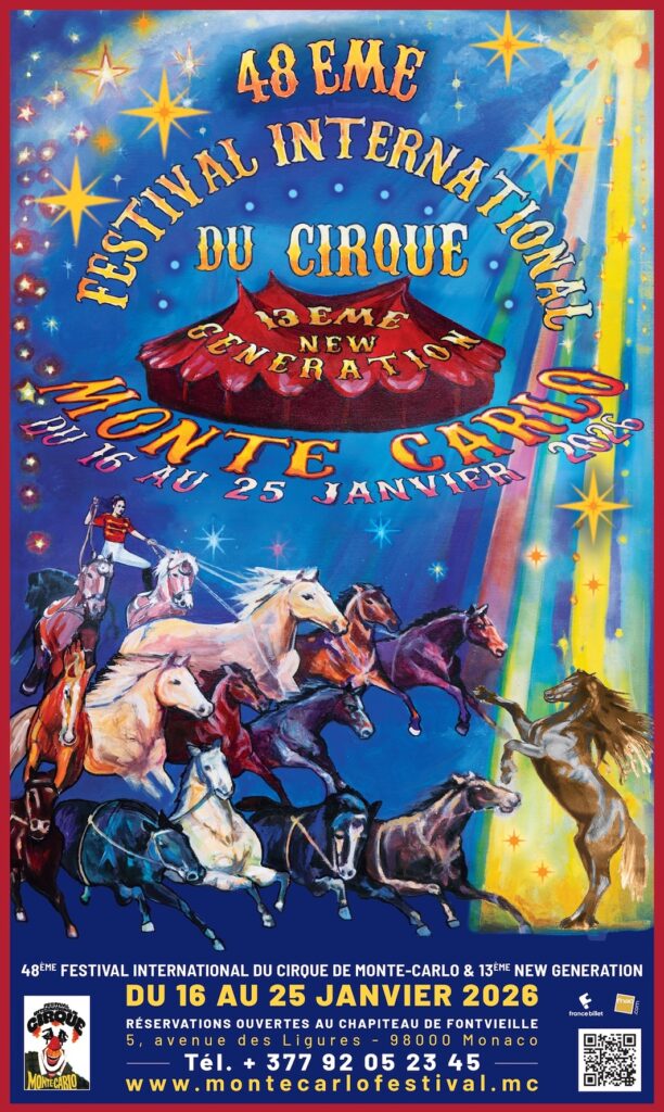 48° Festival Internazionale del Circo di Monte-Carlo e 13° New Generation dal 16 al 25 gennaio