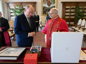 Il Principe Alberto II di Monaco è stato ricevuto in Vaticano, in udienza privata, da Papa Leone XIV.