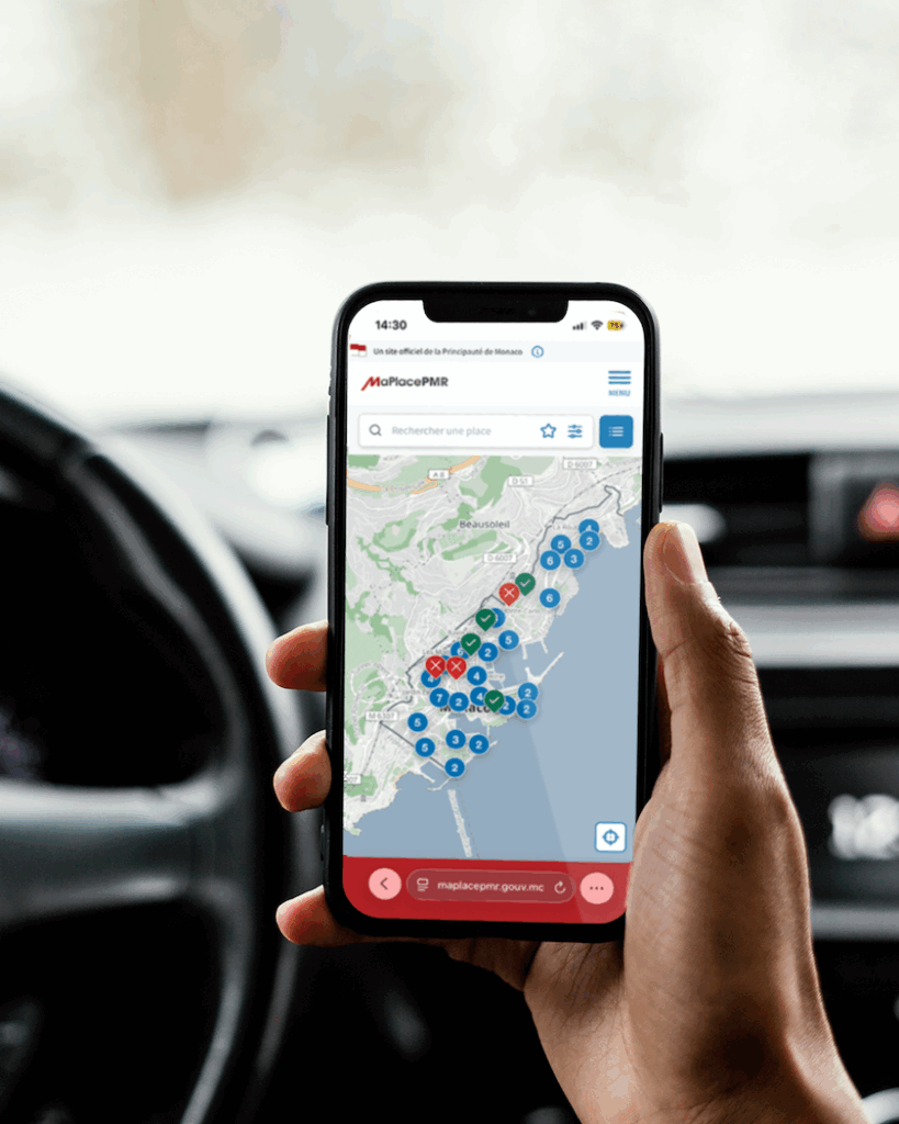 Mobilità inclusiva a Monaco con l'App Ma Place PMR