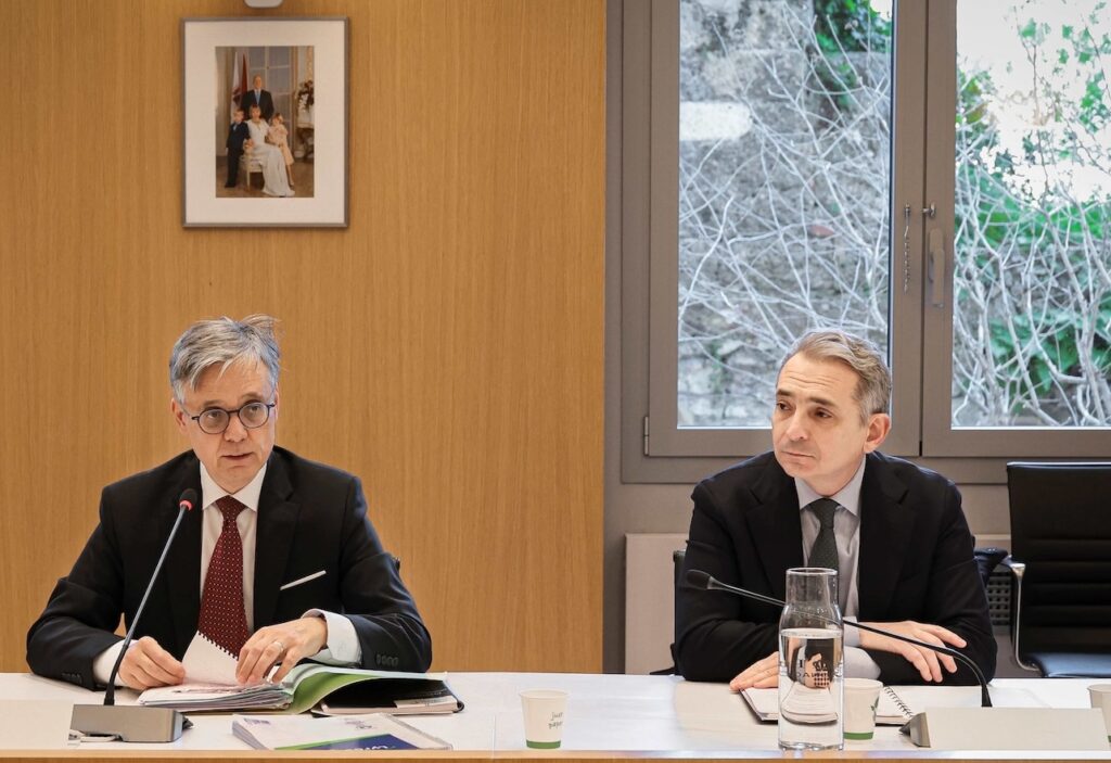 Il Ministro dell'Interno Lionel Beffre e il Direttore del DENJS Jean Philippe Vinci, hanno annunciato come funzionerà il ritorno in presenza del Liceo Albert Ier