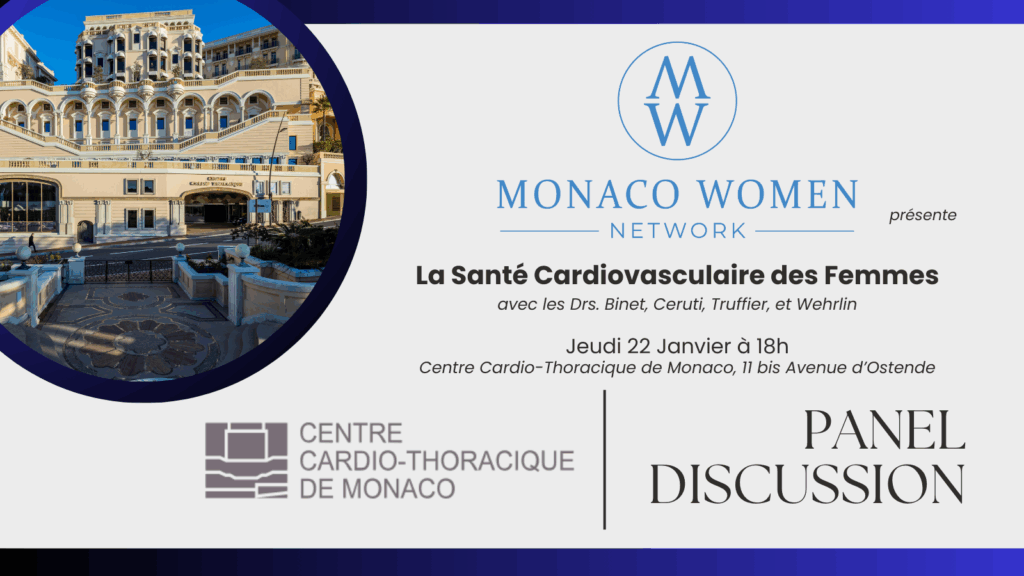 Il Monaco Women Network apre il 2026 con una conferenza al Centre Cardio-Thoracique di Monaco, dedicata alle malattie cardiovascolari femminili.