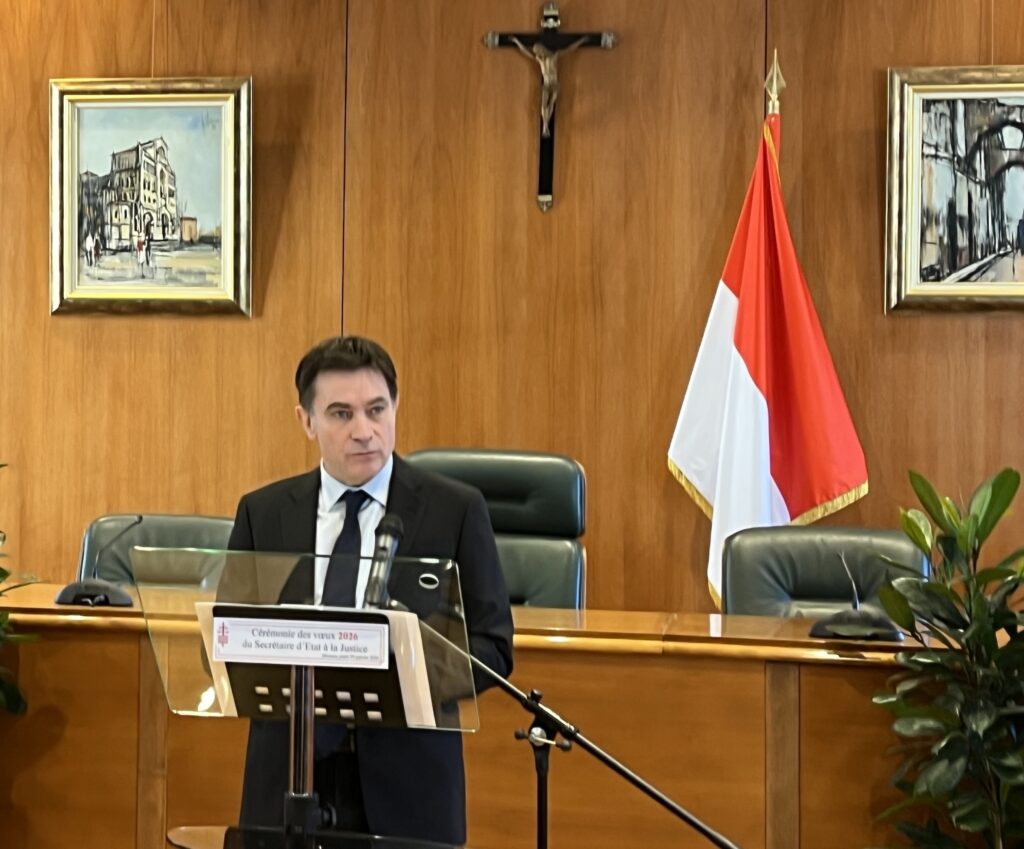 Il Segretario di Stato alla giustizia di Monaco, Samuel Vuelta Simon, traccia il bilancio e le priorità per il 2026