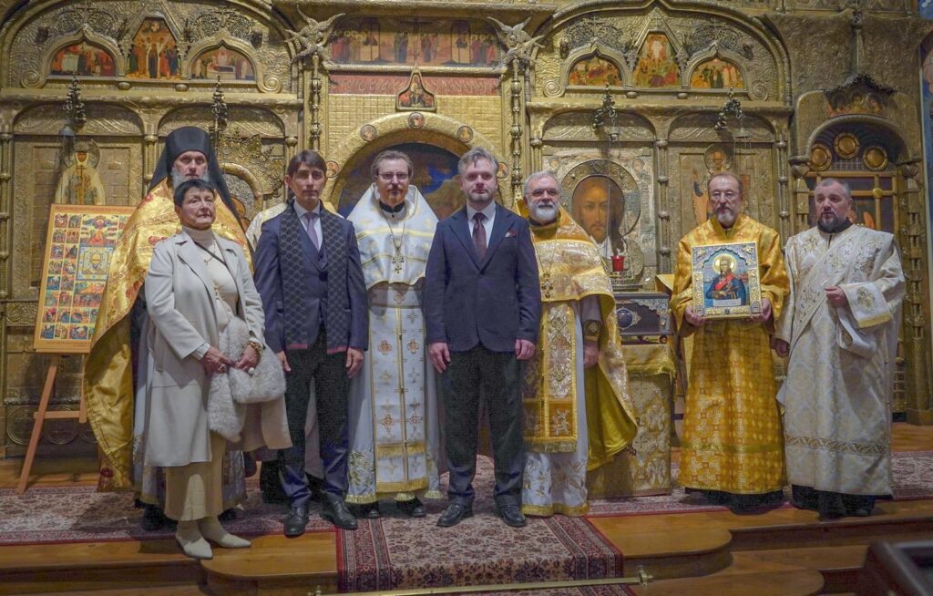 Icona di San Fëdor Ušakov a Nizza