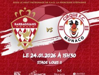 Sabato 24 gennaio allo Stade Louis II Barbagiuans e Cirque FC si sfidano in un match di beneficenza a favore di Fight AIDS Monaco.