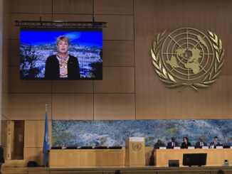 Isabelle Berro-Amadeï interviene al Consiglio ONU sui diritti umani e richiama gli Stati contro l’uso della forza e l’erosione del multilateralismo.