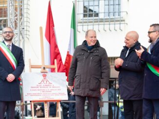 Il Principe Alberto II in visita a Ceva e Millesimo per celebrare i legami storici con la Famiglia Grimaldi e l’ingresso dei Comuni nella rete dei Siti Storici Grimaldi di Monaco.