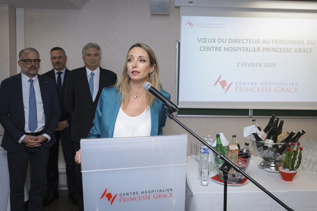 All'ospedale di Monaco CHPG discorso del direttore Veoite Rousseau de Sevelinges