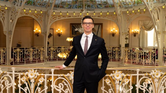 Guillaume Ranvier è il nuovo Direttore Generale dell’Hôtel Hermitage Monte-Carlo.