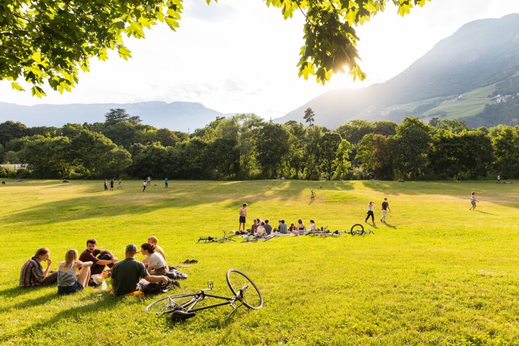 A Bolzano, l servizio di bike sharing “Bici Bolzano” consente di noleggiare una bici in pochi minuti