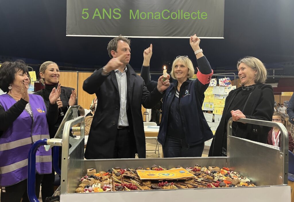 Il direttore SMA, Pierre Bardy ha soffiato sulla candelina dei 5 anni di MonaCollecte la bella manifestazione che sensibilizza alla raccolta differenziata.