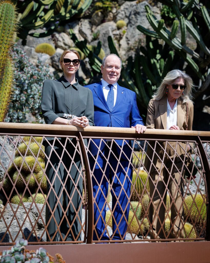 LL.AA.SS. i Principi Albert II e Charlene e S.A.R. la Principessa Charlene hanno inaugurato il Jardin Exotique di Monaco