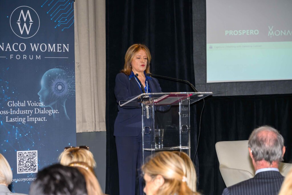 Cinzia Sgambati-Colman fondatrice del Monaco women forum,