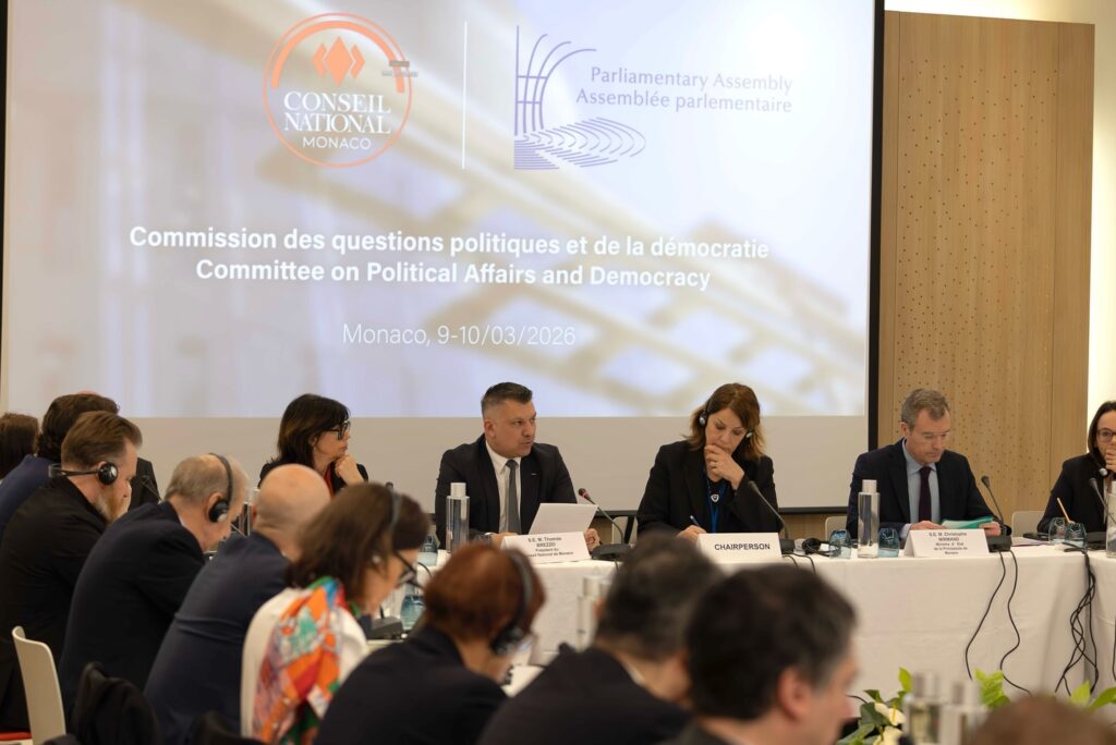 Per la prima volta la Commissione politica dell’Assemblea parlamentare del Consiglio d’Europa si è riunita nel Principato, in vista della presidenza monegasca del Comitato dei Ministri.